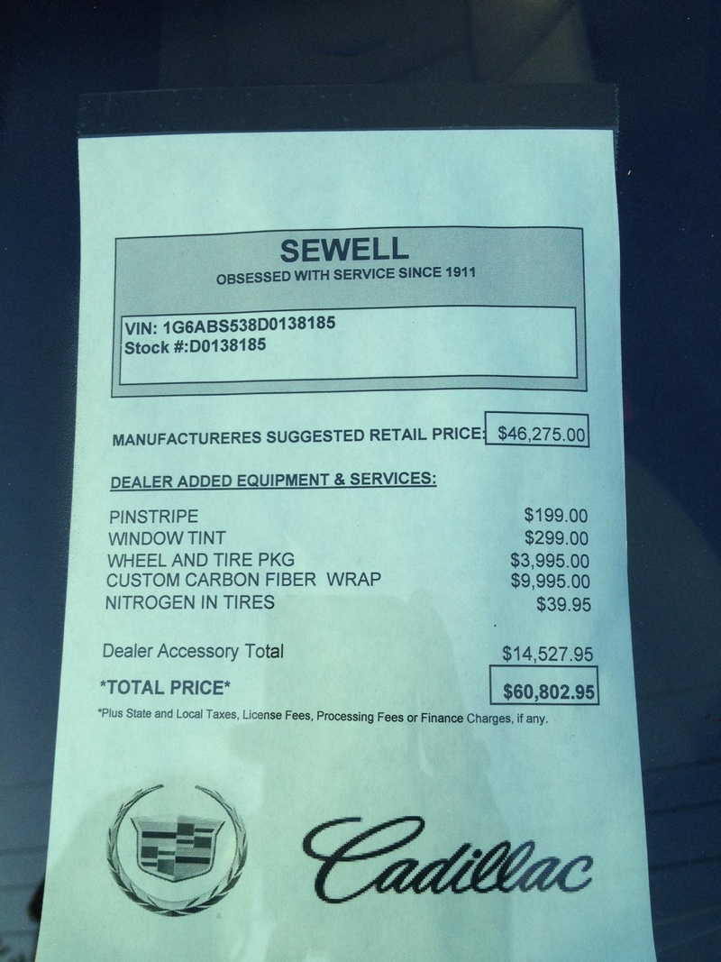 Illustration for article titled Dealer Wants $60K For Ruined Cadillac ATS